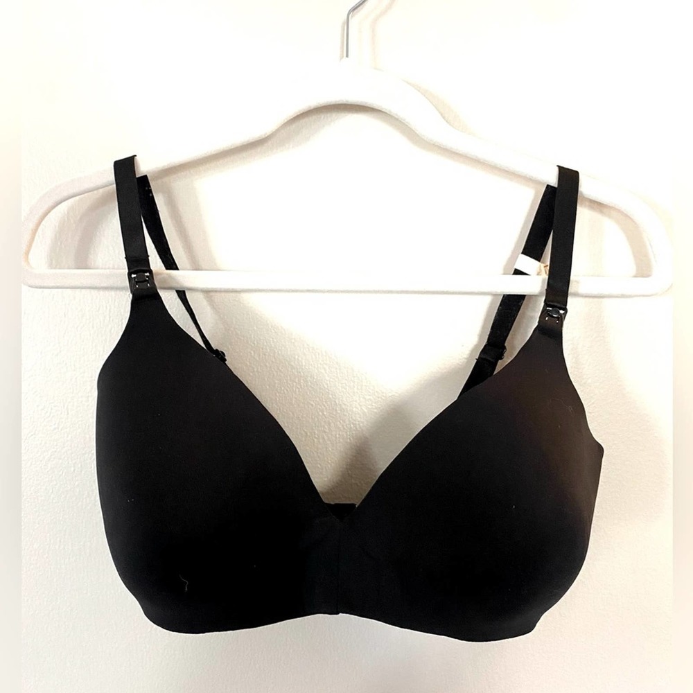 Motherhood maternity black nursing bra 36dd